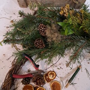 Workshop - Winterkrans - Afbeelding 7