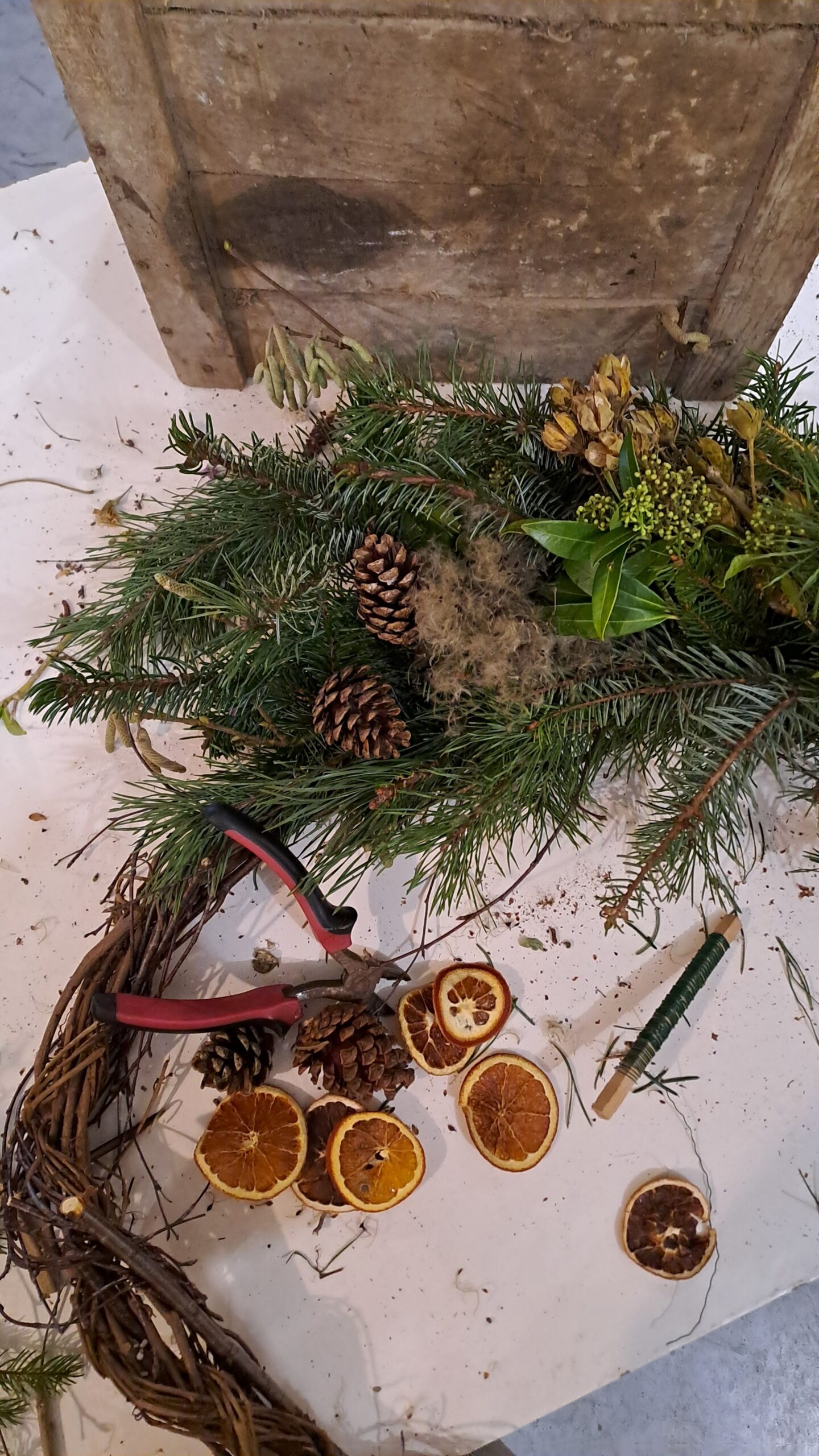 Workshop - Winterkrans - Afbeelding 7